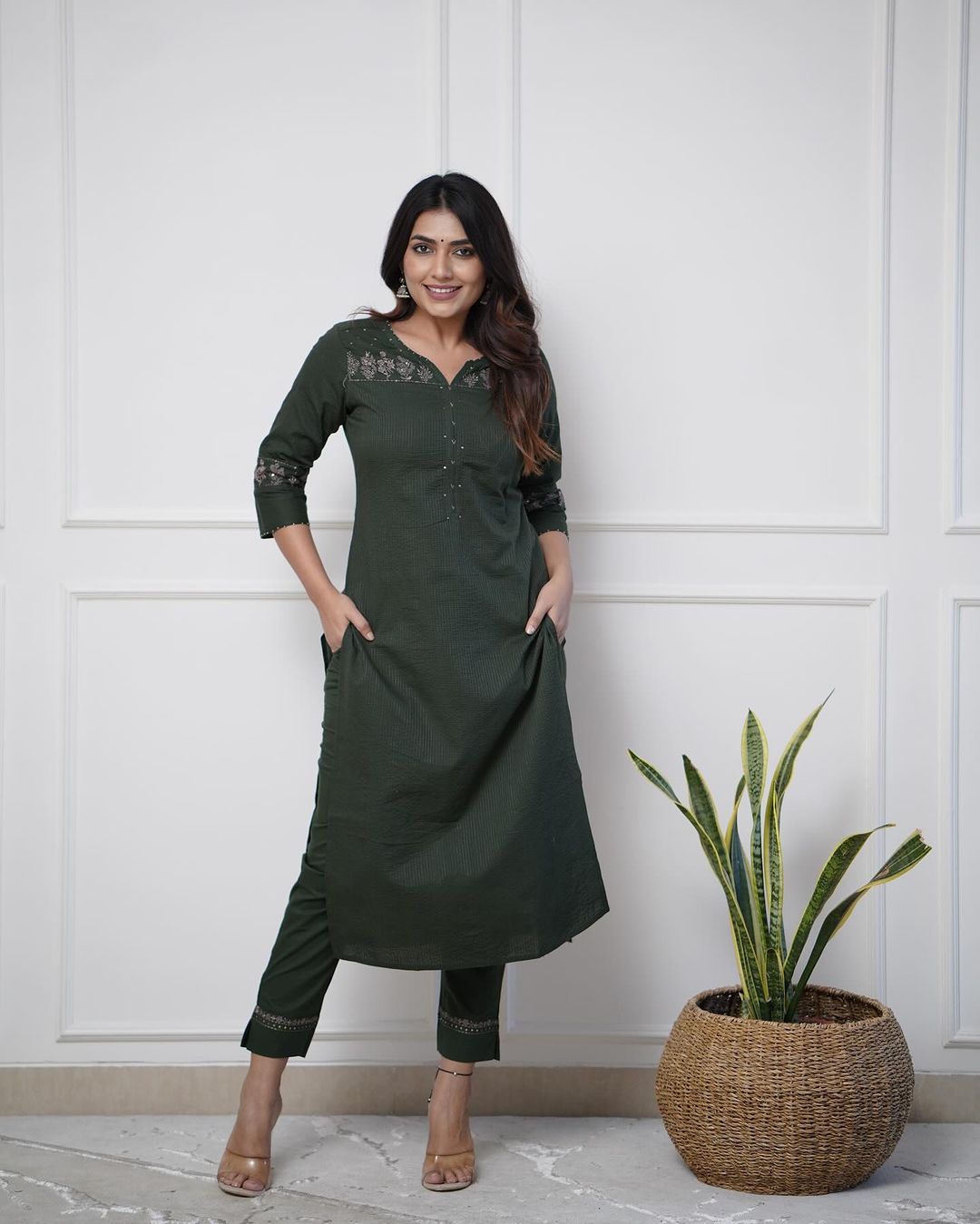 Festive Special  Kurti Plazo Set