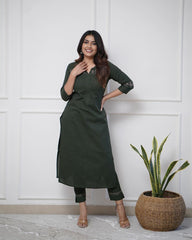 Festive Special  Kurti Plazo Set