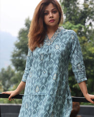 Premium Angrakha Style Kurta Set