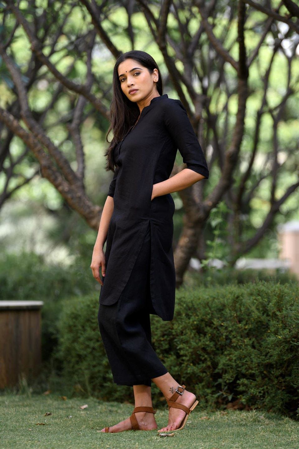 Premdhaga-Black-Kurta Set