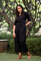 Premdhaga-Black-Kurta Set