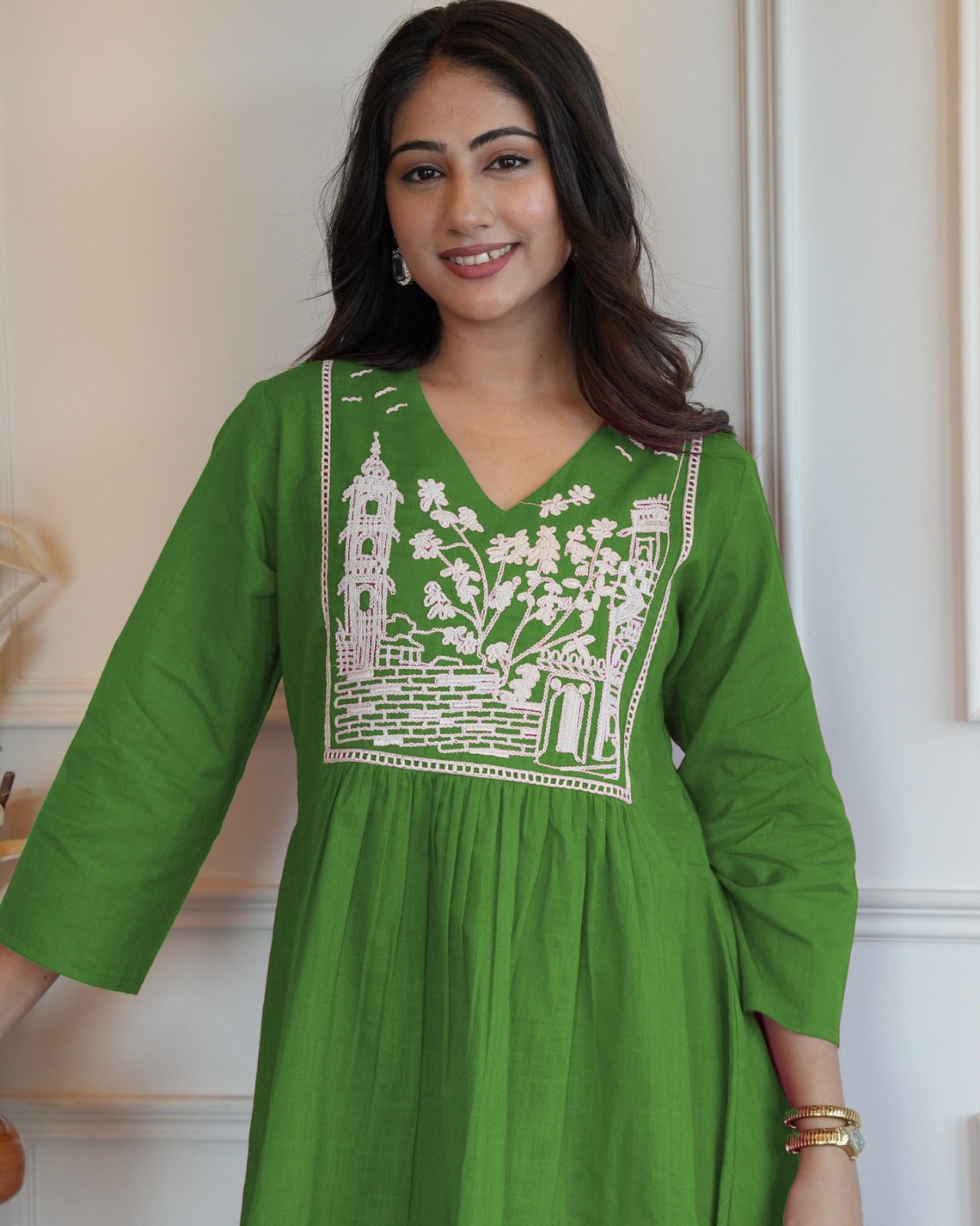 Premdhaga-Green-Co-Ord Set