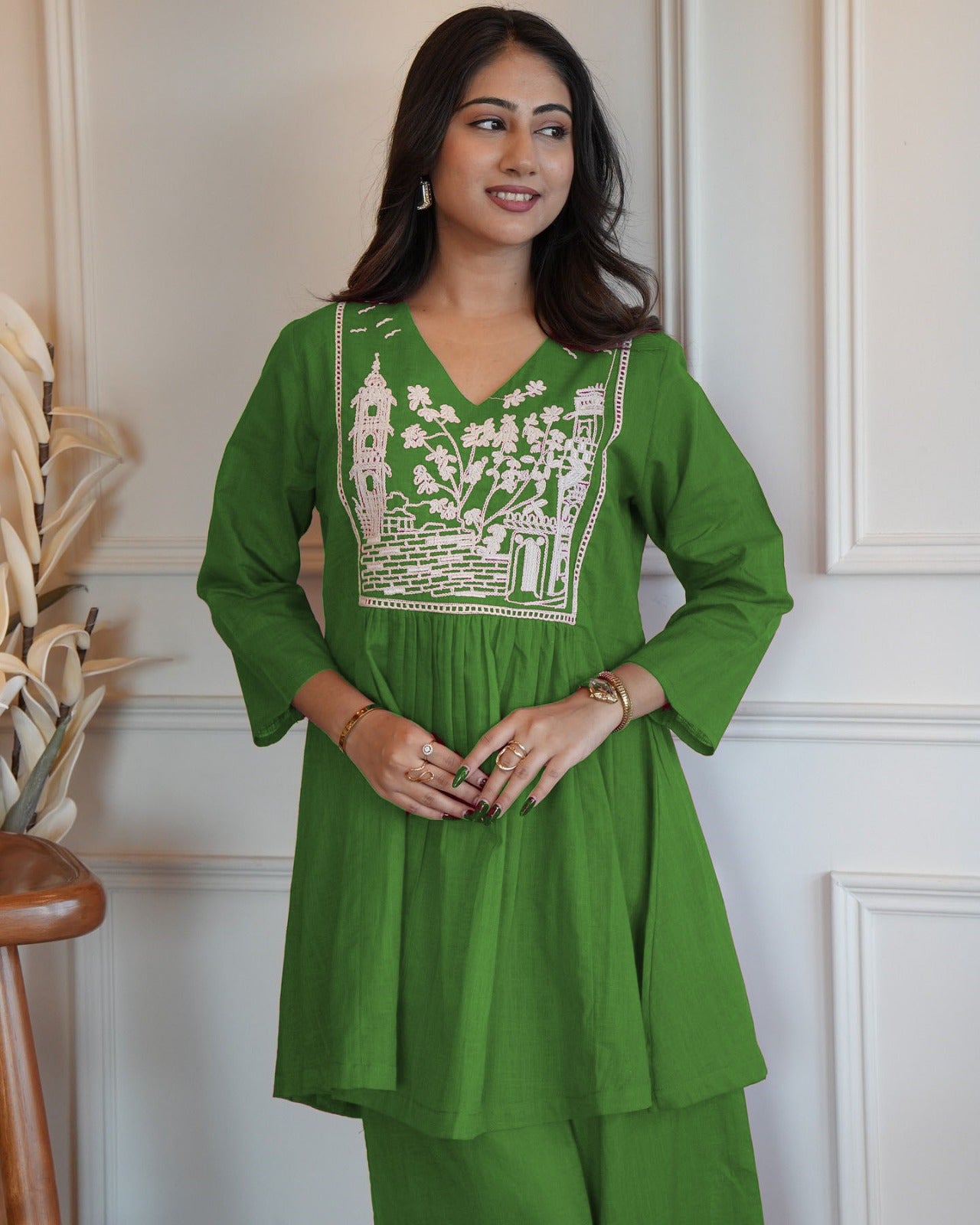 Premdhaga-Green-Co-Ord Set