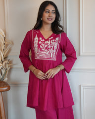 Premdhaga-Pink-Co-Ord Set