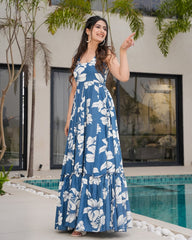 Premdhaga-Blue-Dress