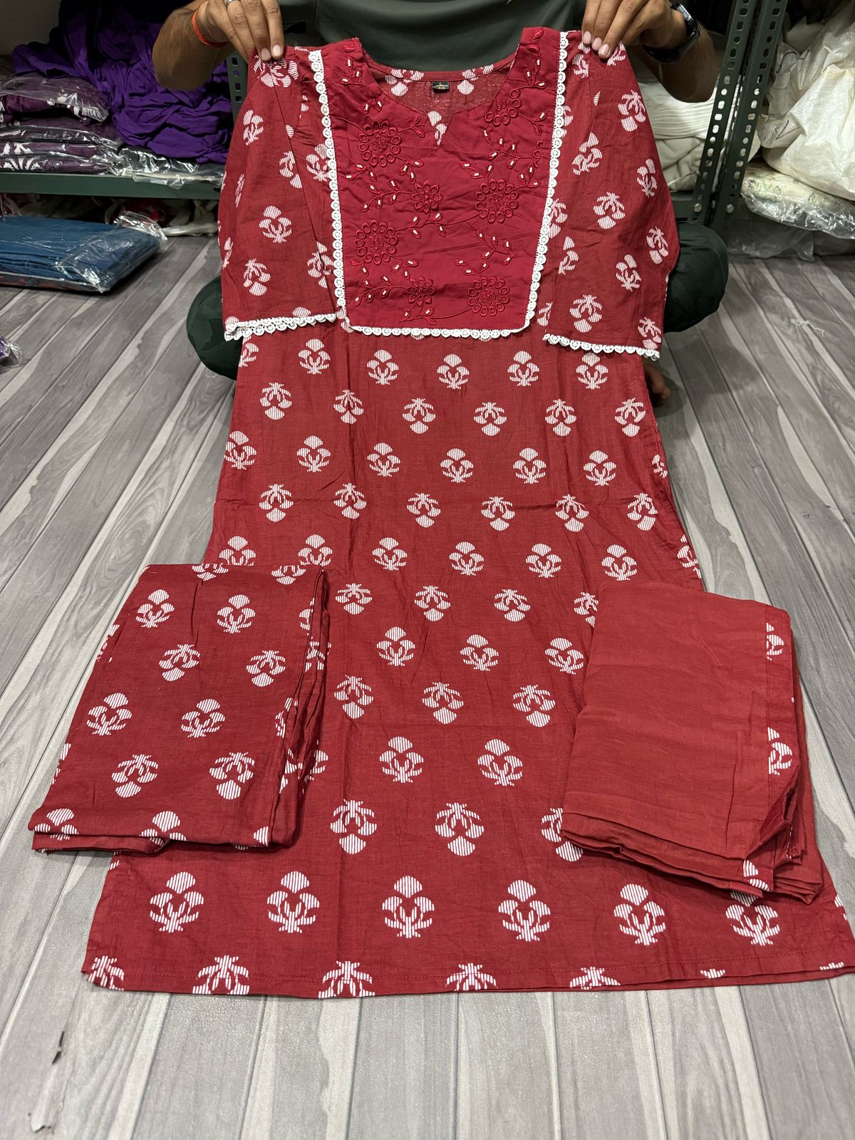 Sindoori-Saaz -Dupatta-Set
