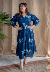 Premdhaga-Navy blue-Dress