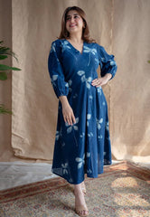 Premdhaga-Navy blue-Dress