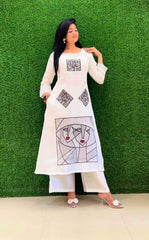 Premdhaga-White-Co-Ord Set