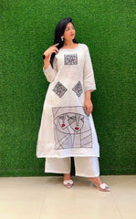 Premdhaga-White-Co-Ord Set