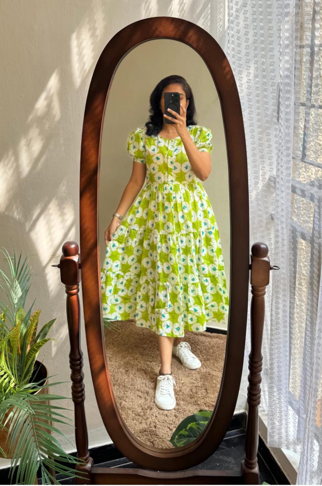 Premdhaga-Green-Dress