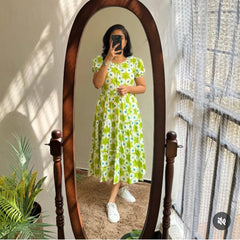 Premdhaga-Green-Dress