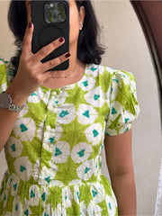 Premdhaga-Green-Dress