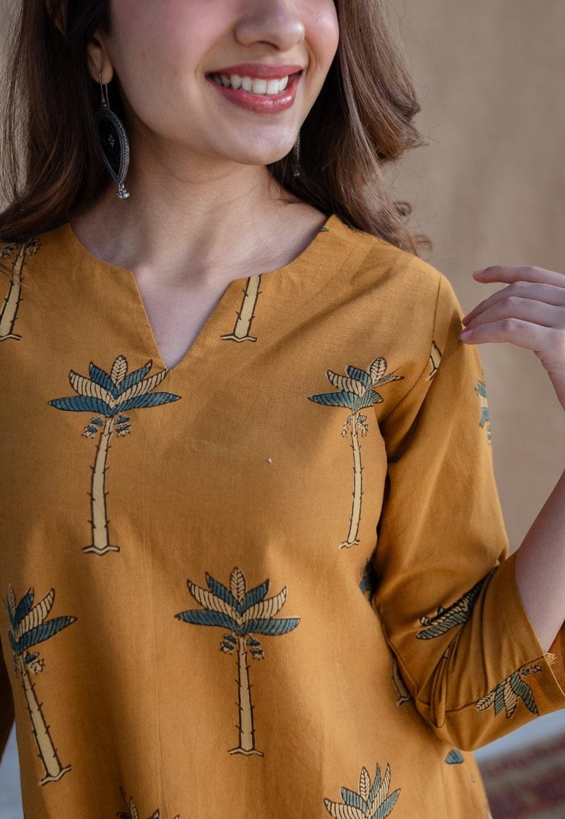 Pakistani Yellow Kurta Set