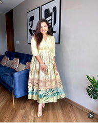 Premdhaga-Beige-Dress