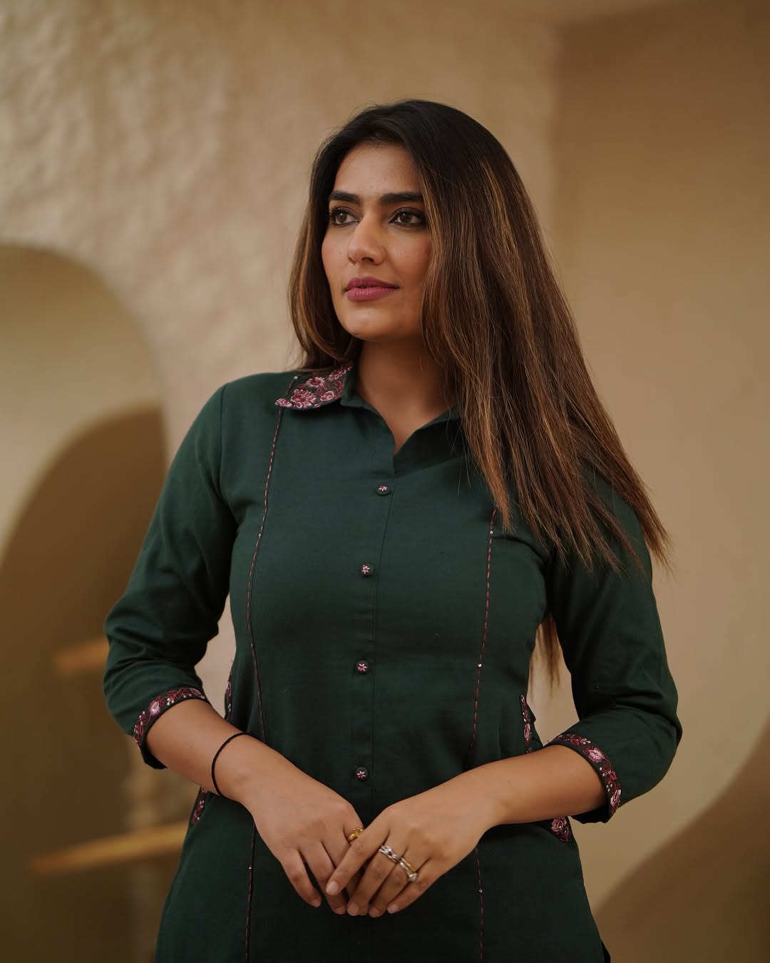 Premdhaga-Green-Kurta Set