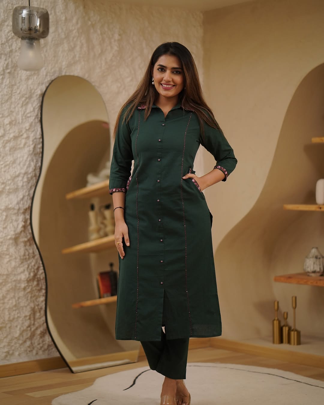 Premdhaga-Green-Kurta Set