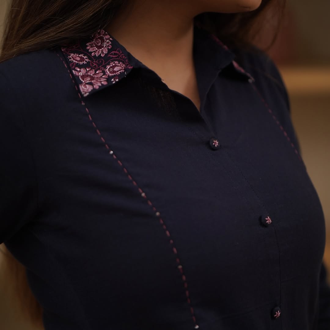 Premdhaga-Dark purple-Kurta Set