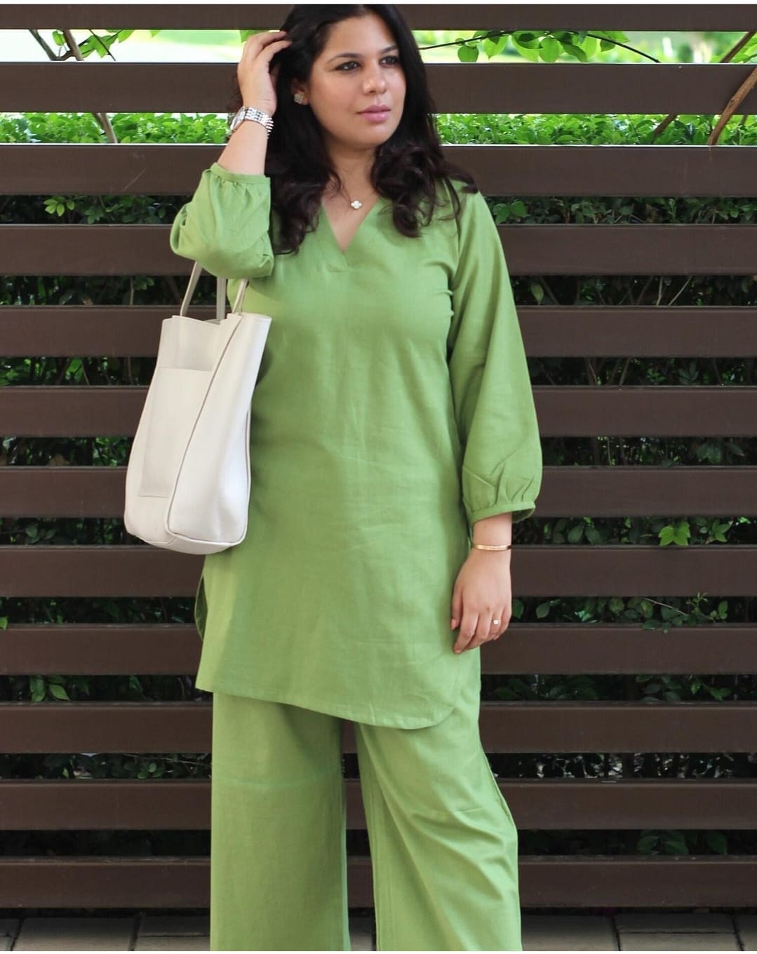 Premdhaga-Green-Co-Ord Set