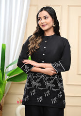 Premdhaga-Black-Co-Ord Set