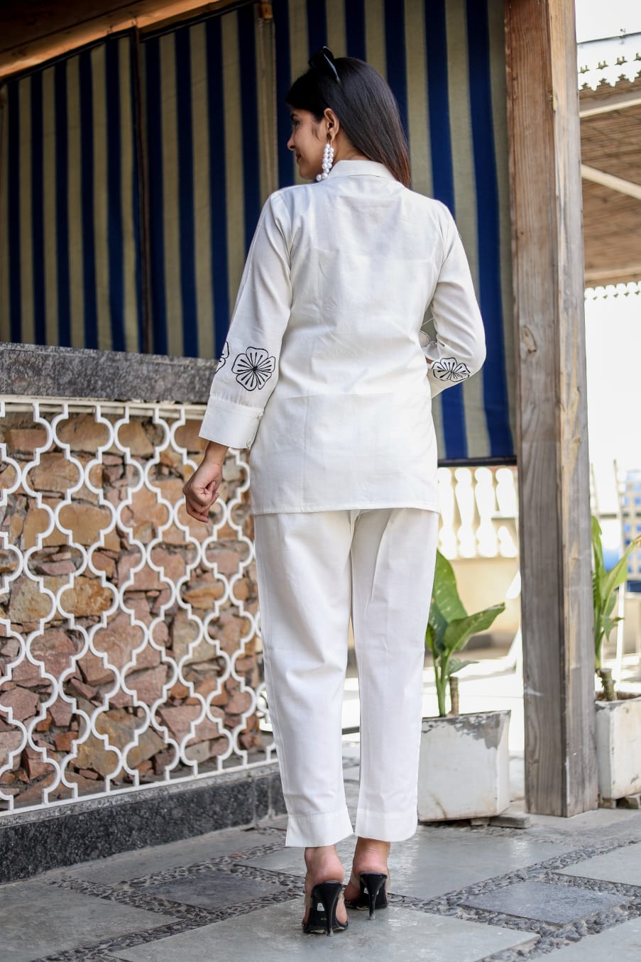 Premdhaga-White-Co-Ord Set