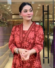 Premdhaga-Mughal-Block-Dupatta Set