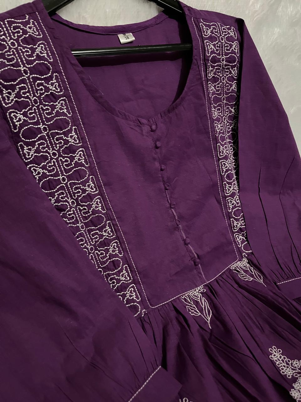 Purple-Reign-Dupatta Set