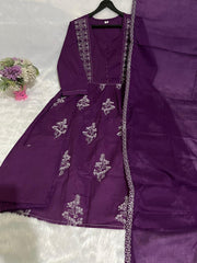 Purple-Reign-Dupatta Set